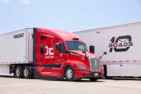 Kodiak Robotics pilotea camiones autónomos entre California, Texas y Florida