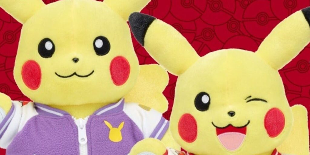La colección Pokémon Build-A-Bear agrega nuevos peluches deportivos de Pikachu