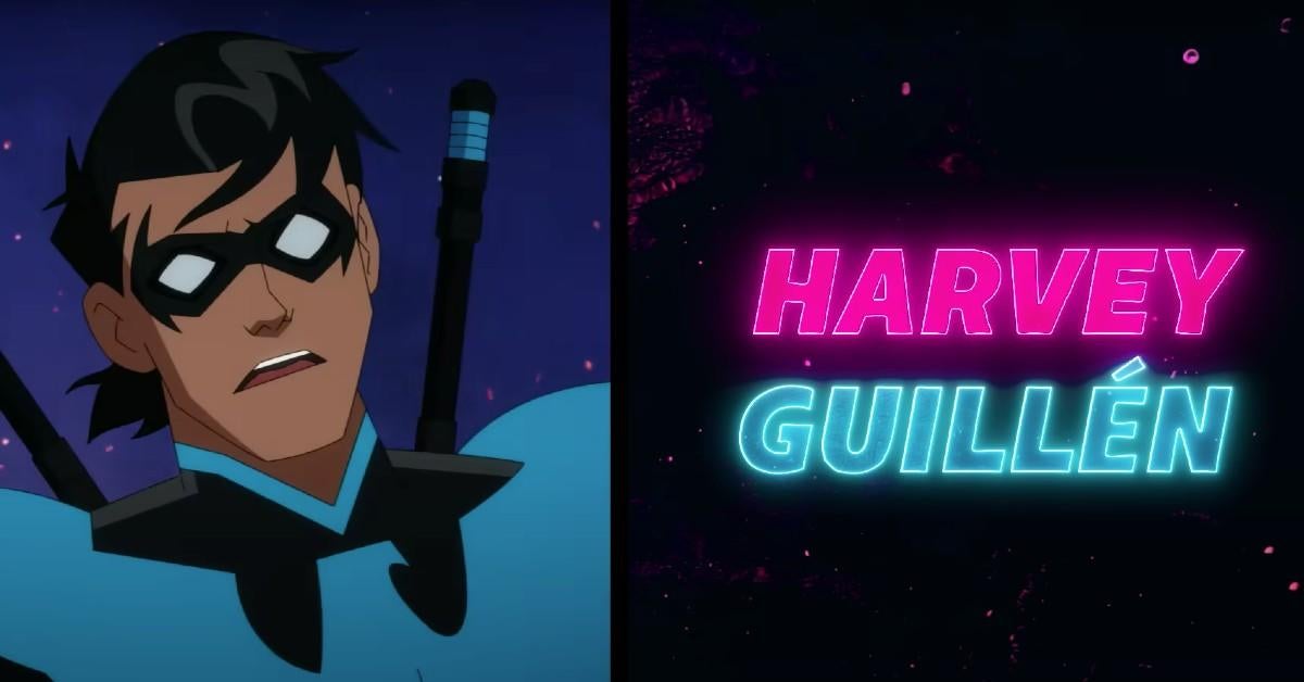 La estrella de Harley Quinn, Harvey Guillén, aborda los chistes de Nightwing Casting