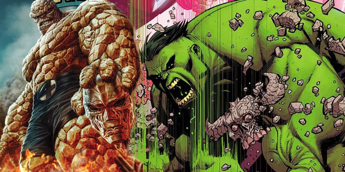 La forma 'perfecta' de The Thing expone por qué realmente odia a Hulk