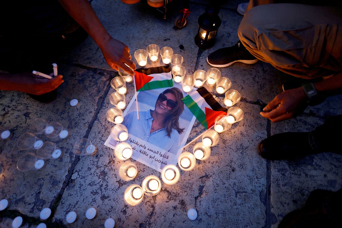 La investigación de EE UU sobre la muerte de la periodista palestina se cierra en falso por el mal estado de la bala
