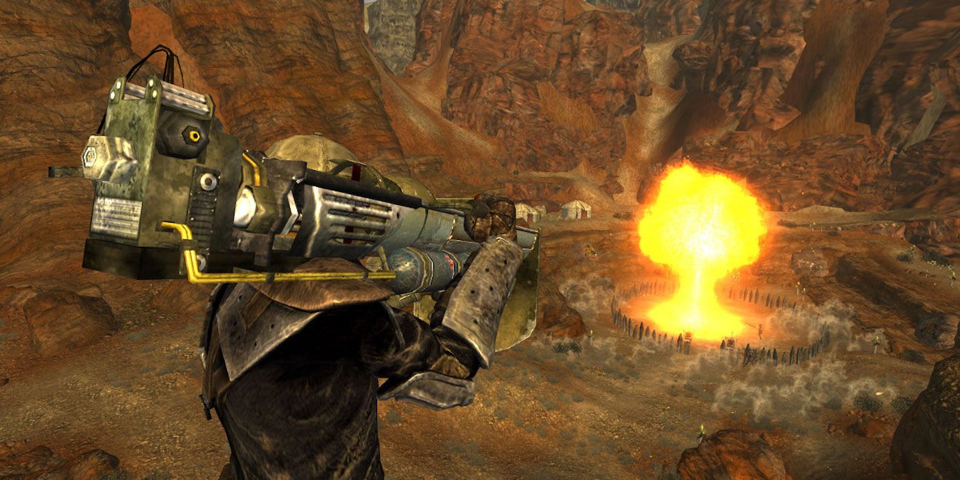 La línea de PNJ más molesta de Fallout New Vegas desencadena armas nucleares en un nuevo mod