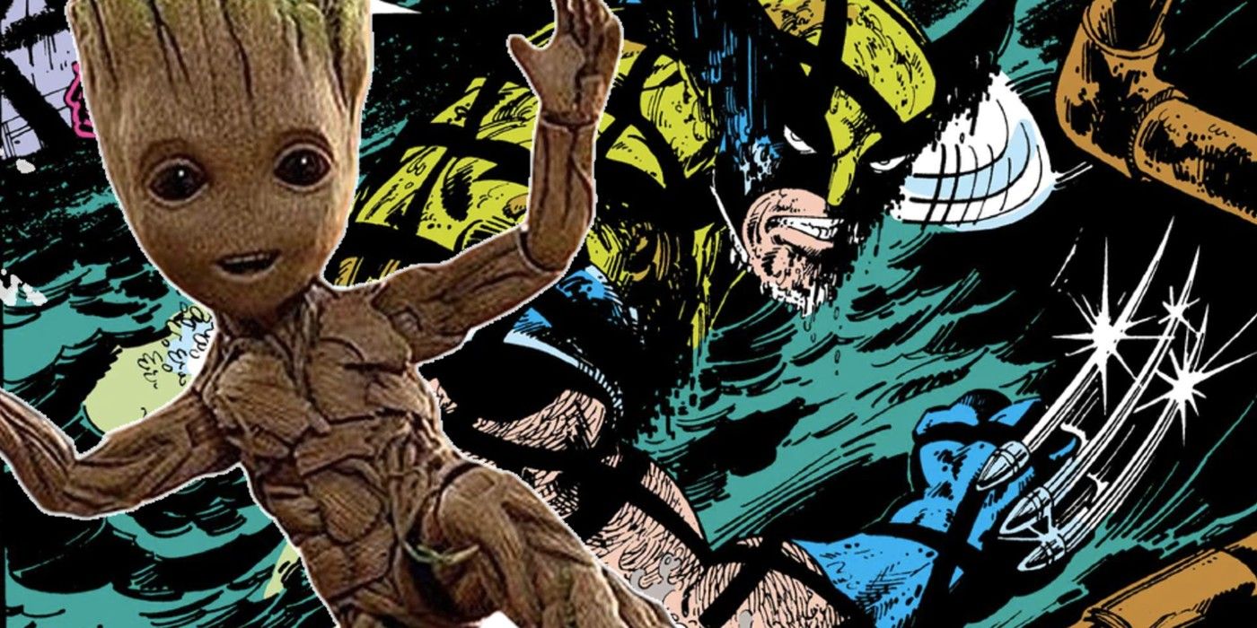 La primera aparición de Baby Groot fue un tributo secreto a Wolverine