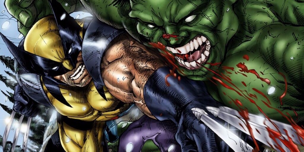 La primera pelea de Wolverine y Hulk tenía un propósito secreto alucinante