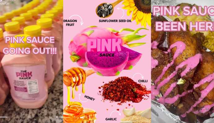 La salsa rosa se volvió viral en TikTok.  Pero luego explotó (literalmente).