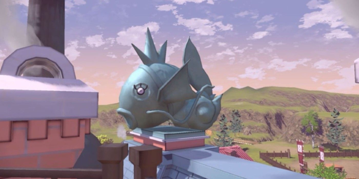 La trágica razón Pokémon Legends: Arceus' Galaxy Hall tiene Magikarps