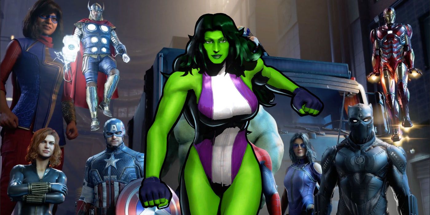 La transmisión de Marvel's Avengers confirma accidentalmente la llegada de She-Hulk