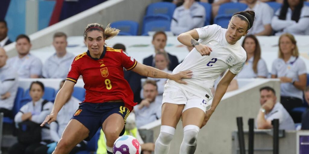 Las imágenes del Inglaterra - España de la Eurocopa femenina