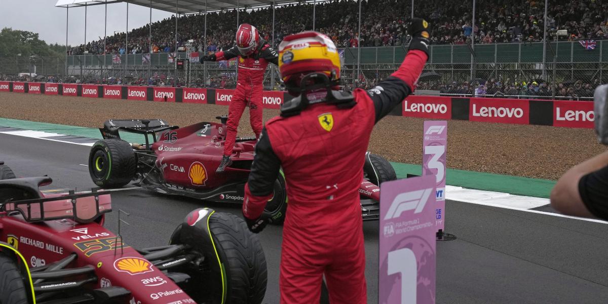 Las imágenes del triunfo de Carlos Sainz en el GP de Gran Bretaña de Fórmula 1