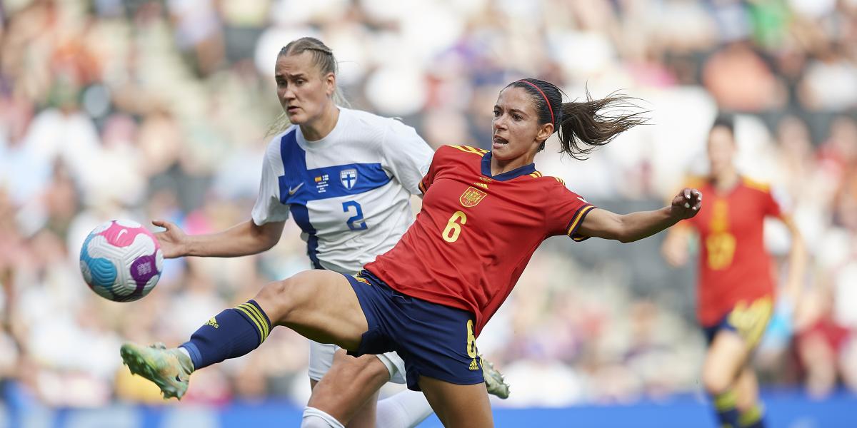Las mejores imágenes del España - Finlandia de la Eurocopa femenina