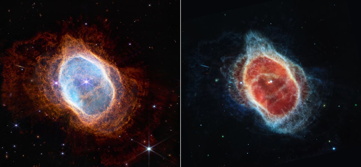 Las nuevas imágenes del telescopio ‘James Webb’ muestran planetas gigantes, estrellas agonizantes y galaxias chocando a altísima velocidad