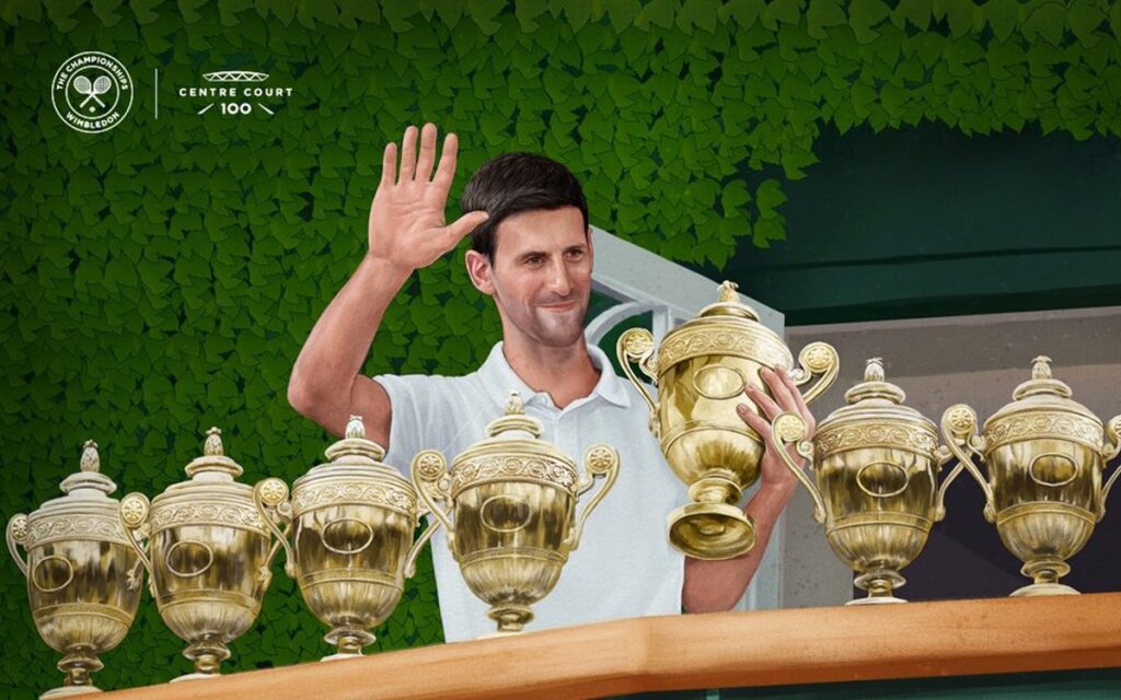 Logra Novak Djokovic su séptimo título en Wimbledon | Video
