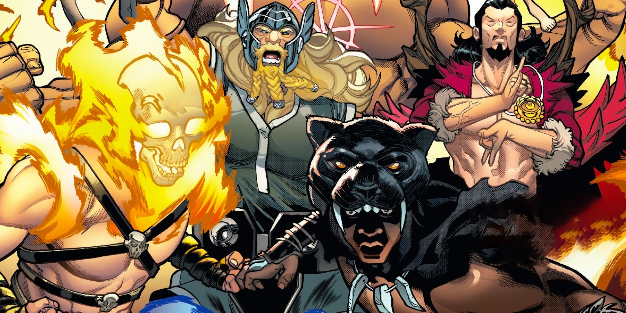 Los Vengadores de Marvel se unen a sus antiguos ancestros
