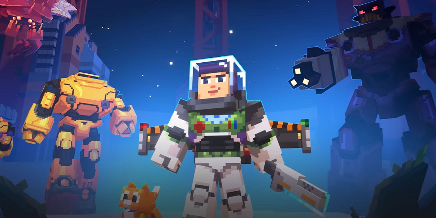 Los jugadores de Minecraft pueden ir al infinito y más allá con Lightyear DLC
