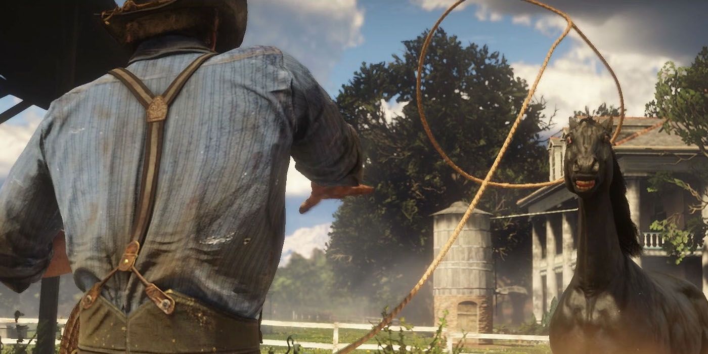 Los jugadores de Red Dead Redemption 2 toman un NPC para un inesperado paseo en lazo