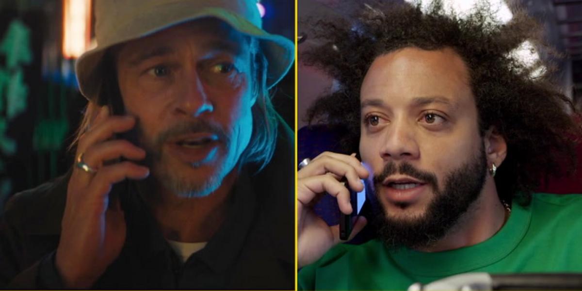 Marcelo, Iniesta, El Rubius o Paula Gonu 'se unen' a Brad Pitt para promocionar 'Bullet Train'