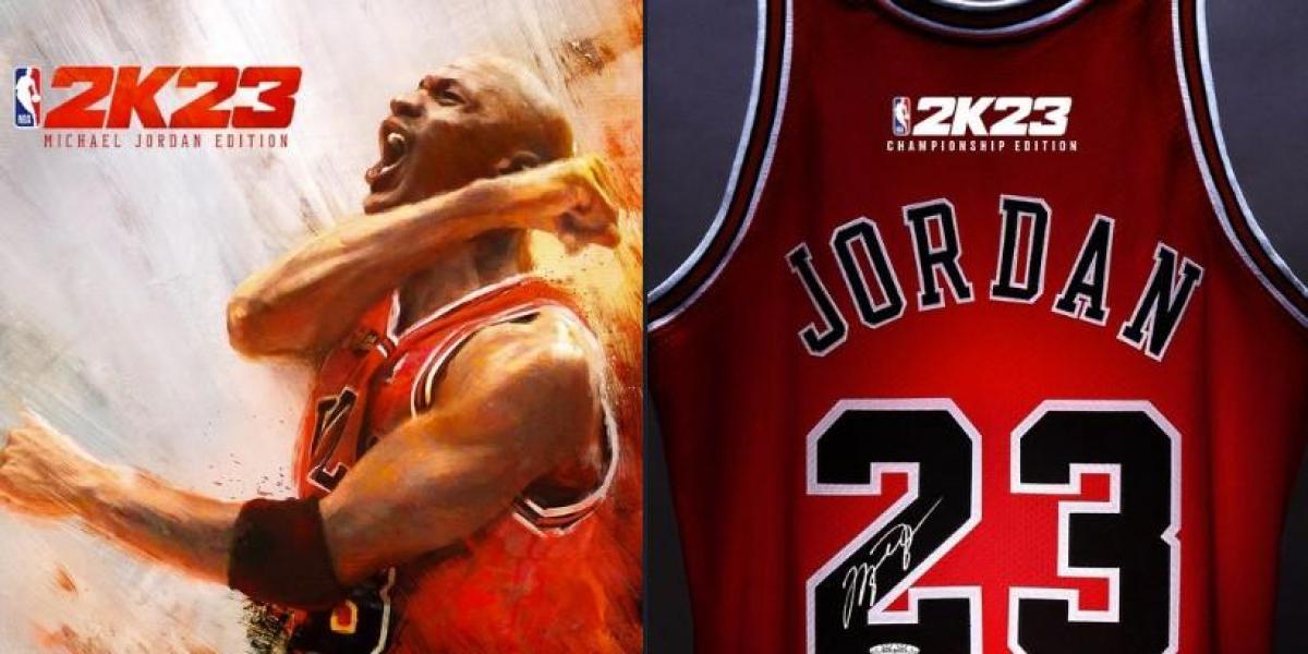 Michael Jordan, portada del NBA 2K23