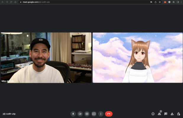 Mike Shinoda respalda una startup que te permite hacer videollamadas como avatares NFT