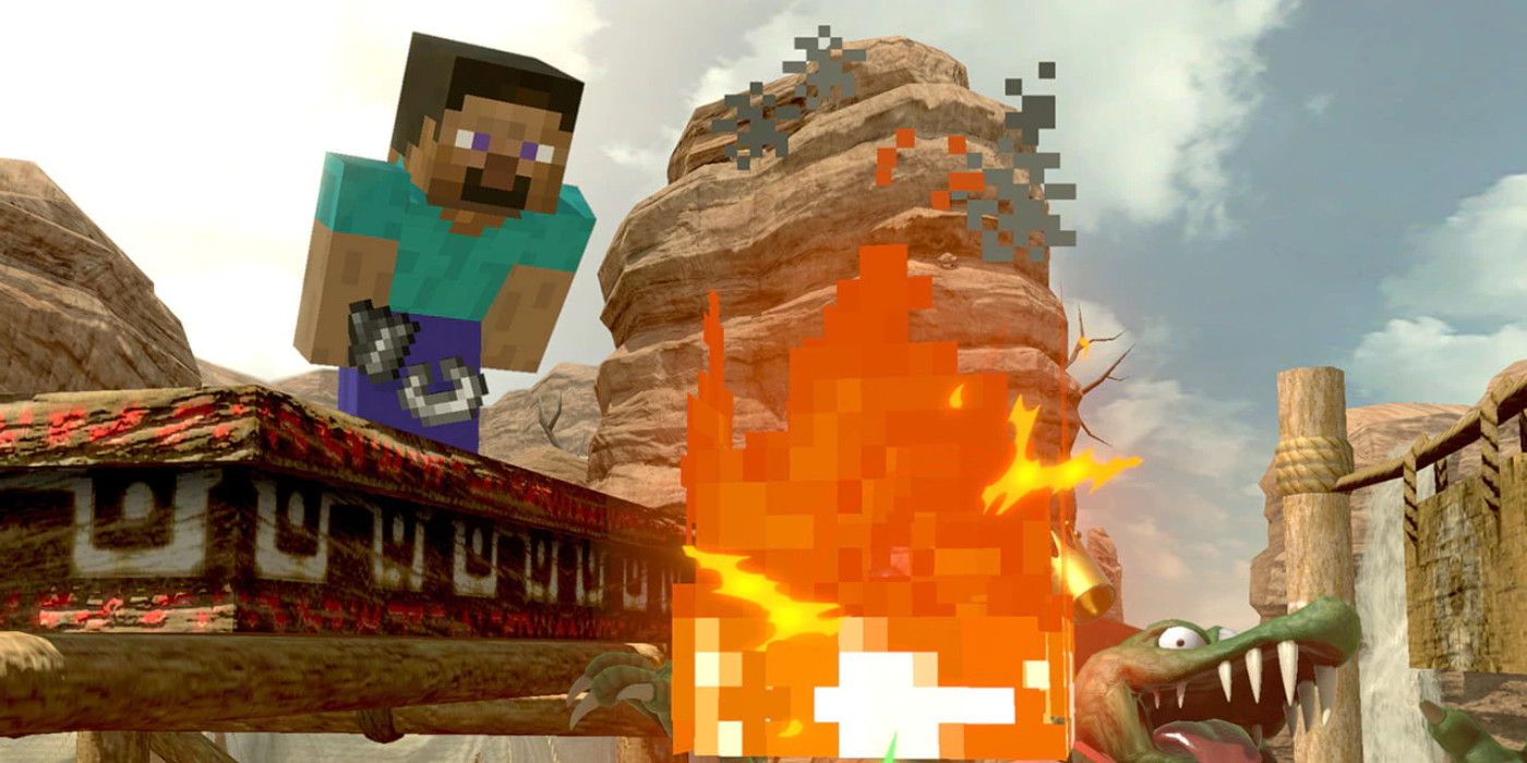 Minecraft Steve Amiibo de Super Smash Bros. Ultimate obtiene fecha de lanzamiento