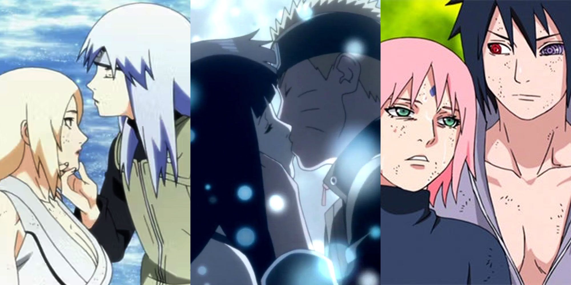 Naruto: cada relación clasificada (y cuánto duraron)