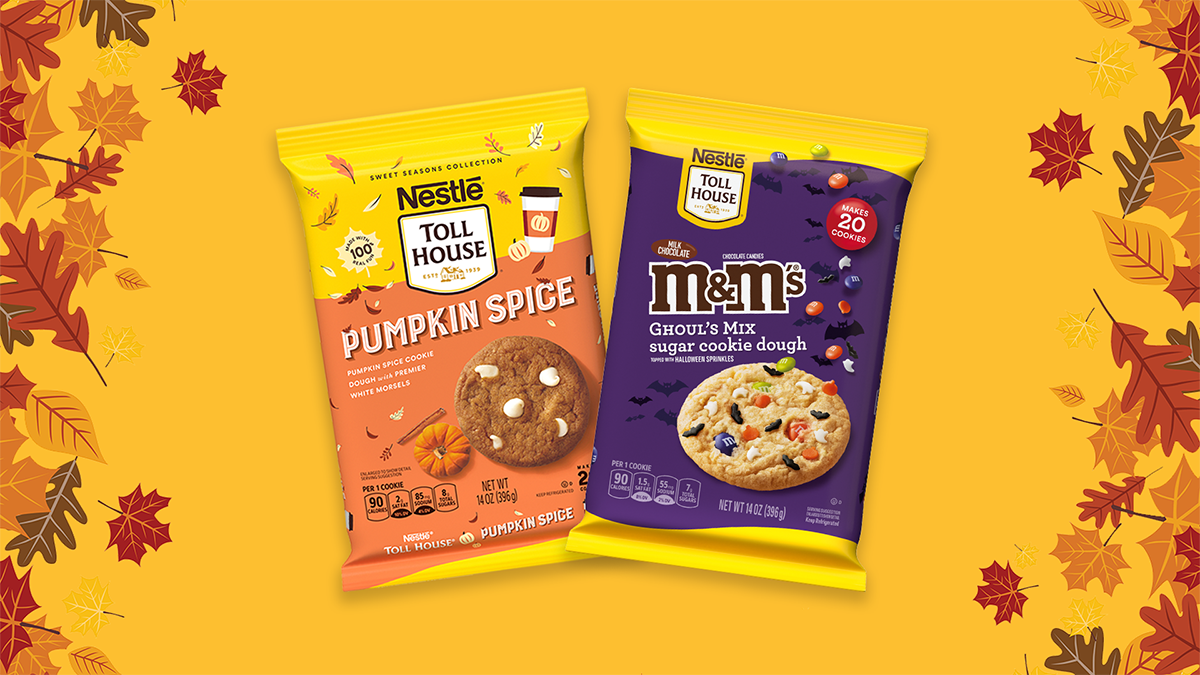 Nestlé Toll House trae de vuelta dos galletas favoritas de temporada para el otoño