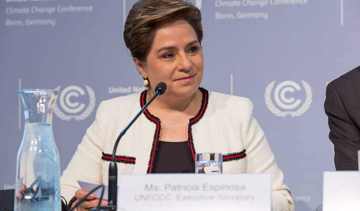Patricia Espinosa: “El cambio climático no se ve como la emergencia que es”