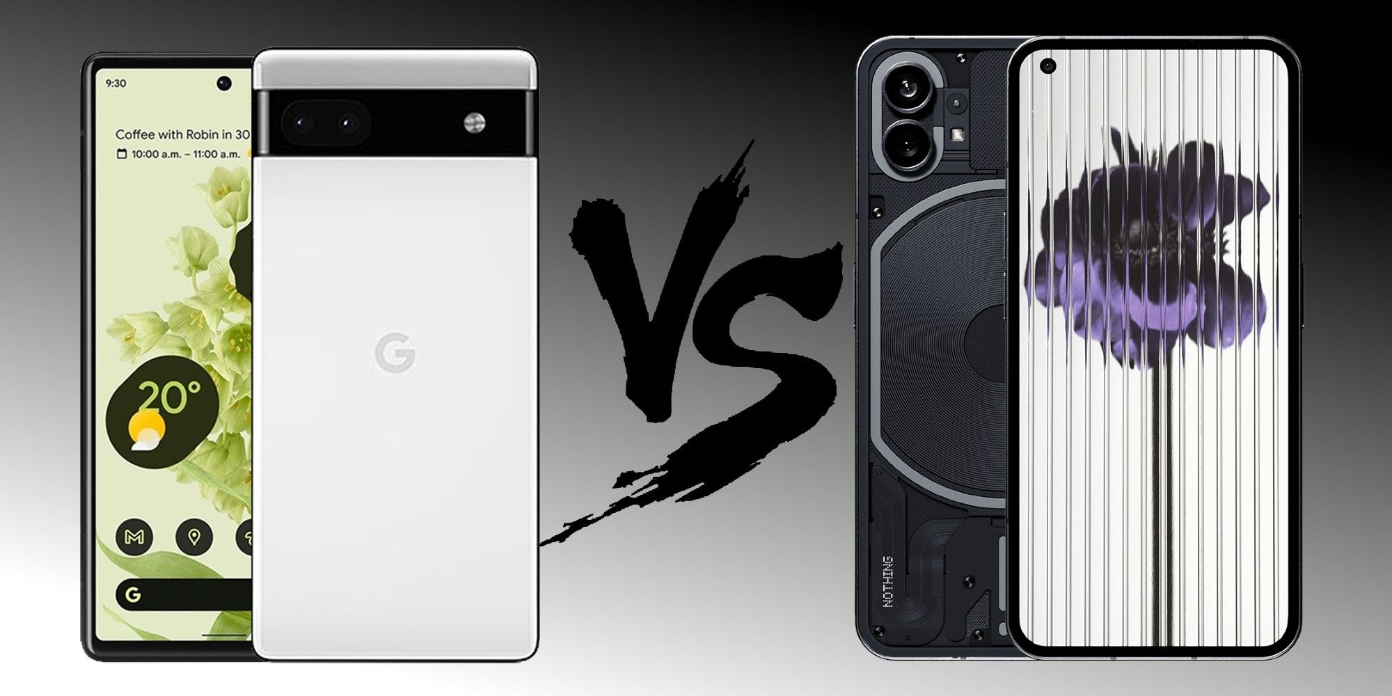 Pixel 6a vs.  Nothing Phone (1): ¿Qué teléfono de gama media es el mejor?