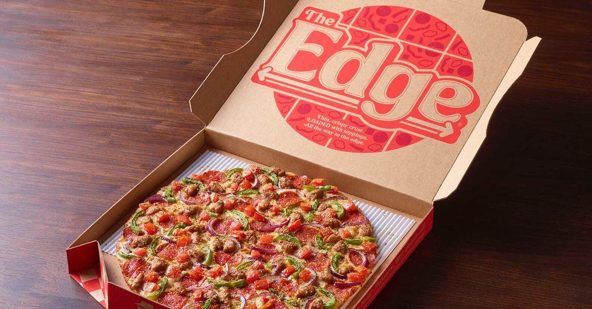 Pizza Hut ha traído de vuelta la icónica pizza The Edge otra vez