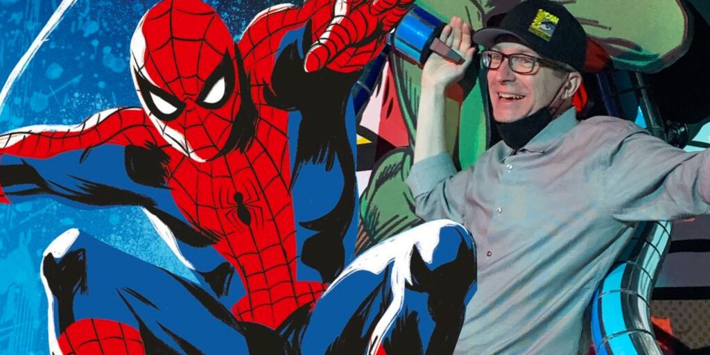SDCC Spider-Man Exhibición Entrevista con el profesor Ben Saunders