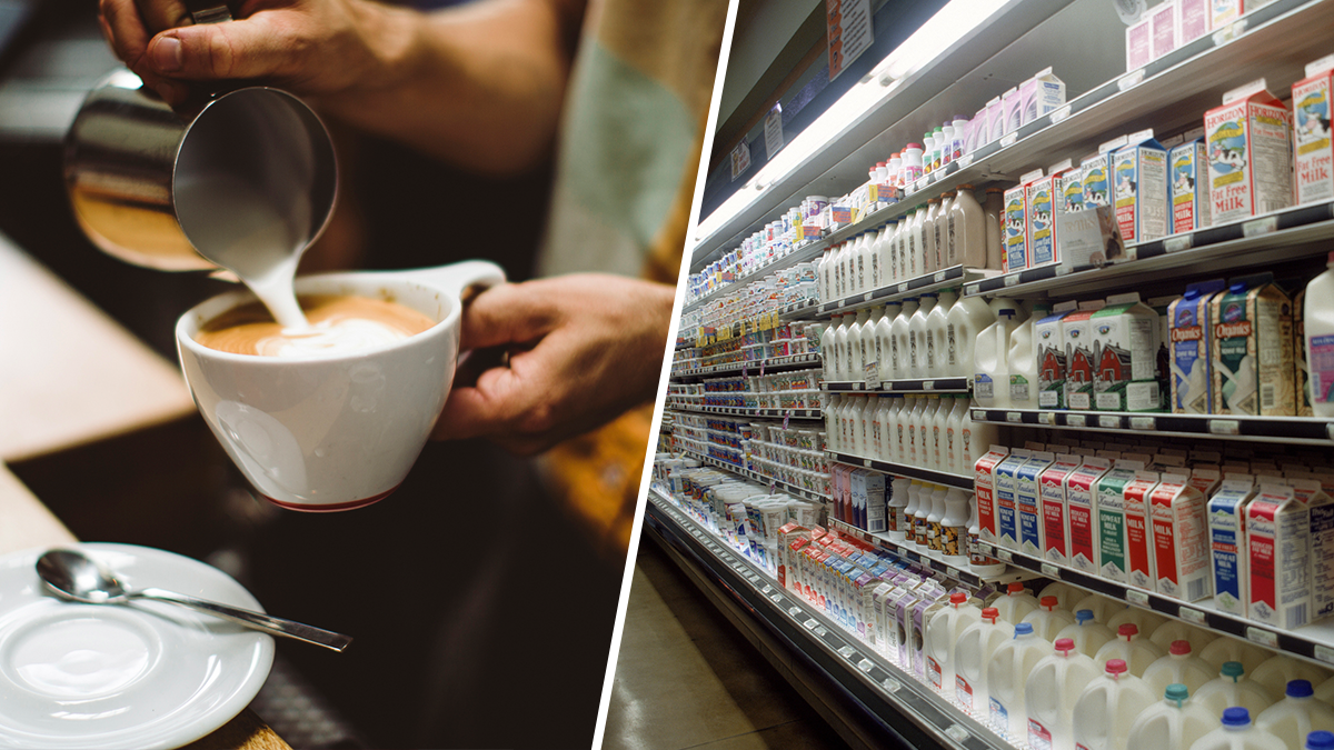 Se disparan los precios del café y de la leche en Estados Unidos