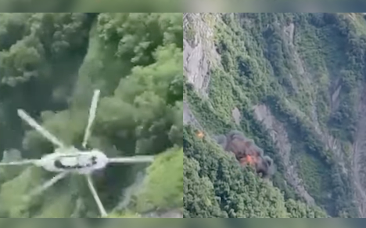 Se estrella helicóptero de rescate en Georgia; hay 9 muertos | Videos
