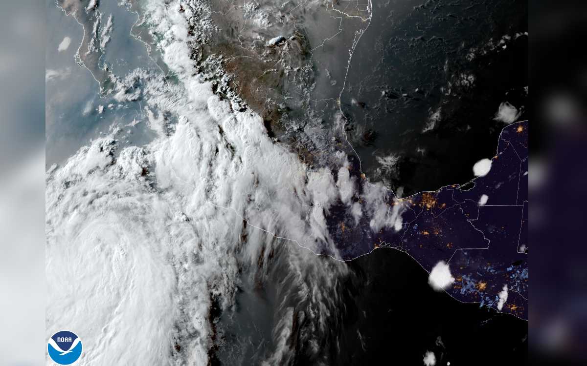 Se fortalece huracán ‘Estelle’: lluvias en Jalisco, Nayarit, Michoacán, CDMX…