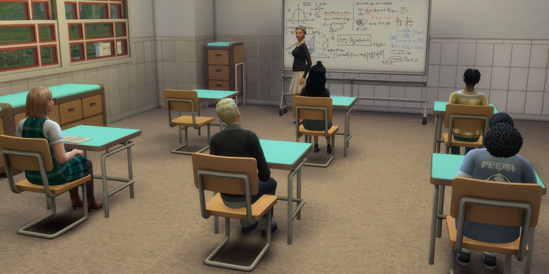 Sims 4 High School Pack ofrece al jugador la peor clase imaginable