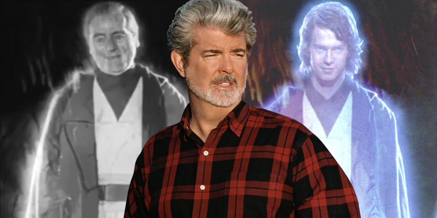 Star Wars: por qué George Lucas reemplazó al fantasma de la fuerza de Anakin Skywalker