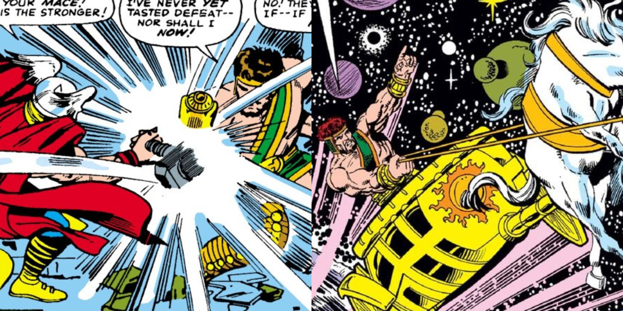 Thor: Love And Thunder: los 10 paneles de Hércules Marvel Comics más icónicos de todos los tiempos