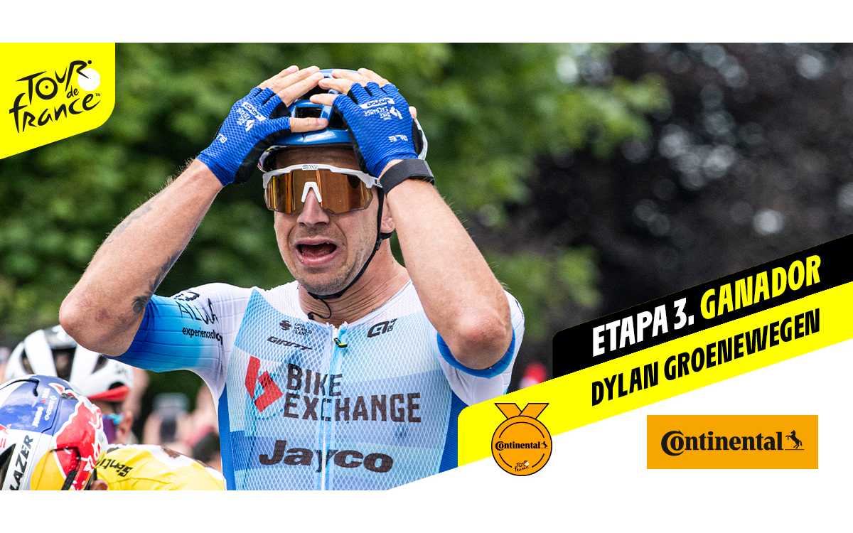 Tour de Francia 2022: Se apunta Dylan Groenewegen la Etapa 3 | Video