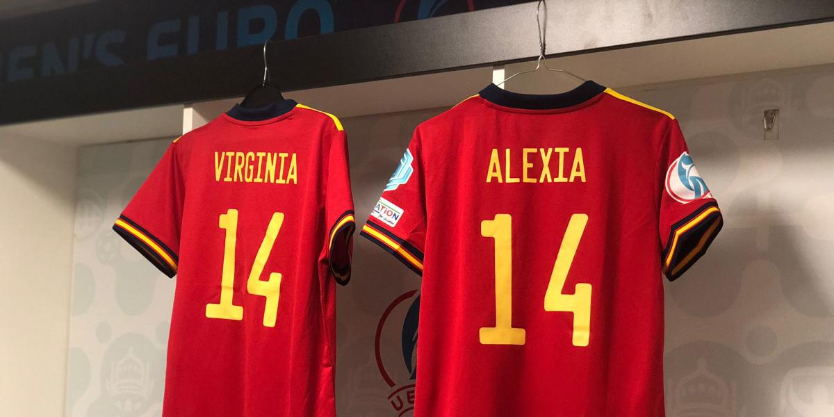 Virginia y Alexia, en el corazón de la selección española