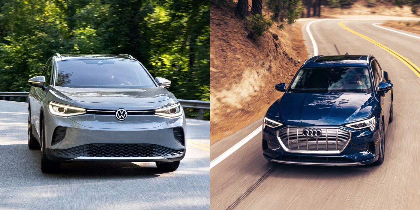 Volkswagen ID.4 vs.  Audi e-tron: precio y características comparadas