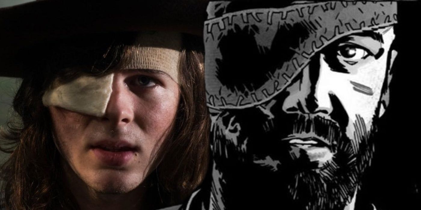 Walking Dead: Carl perdiendo su ojo presagia su trágico futuro
