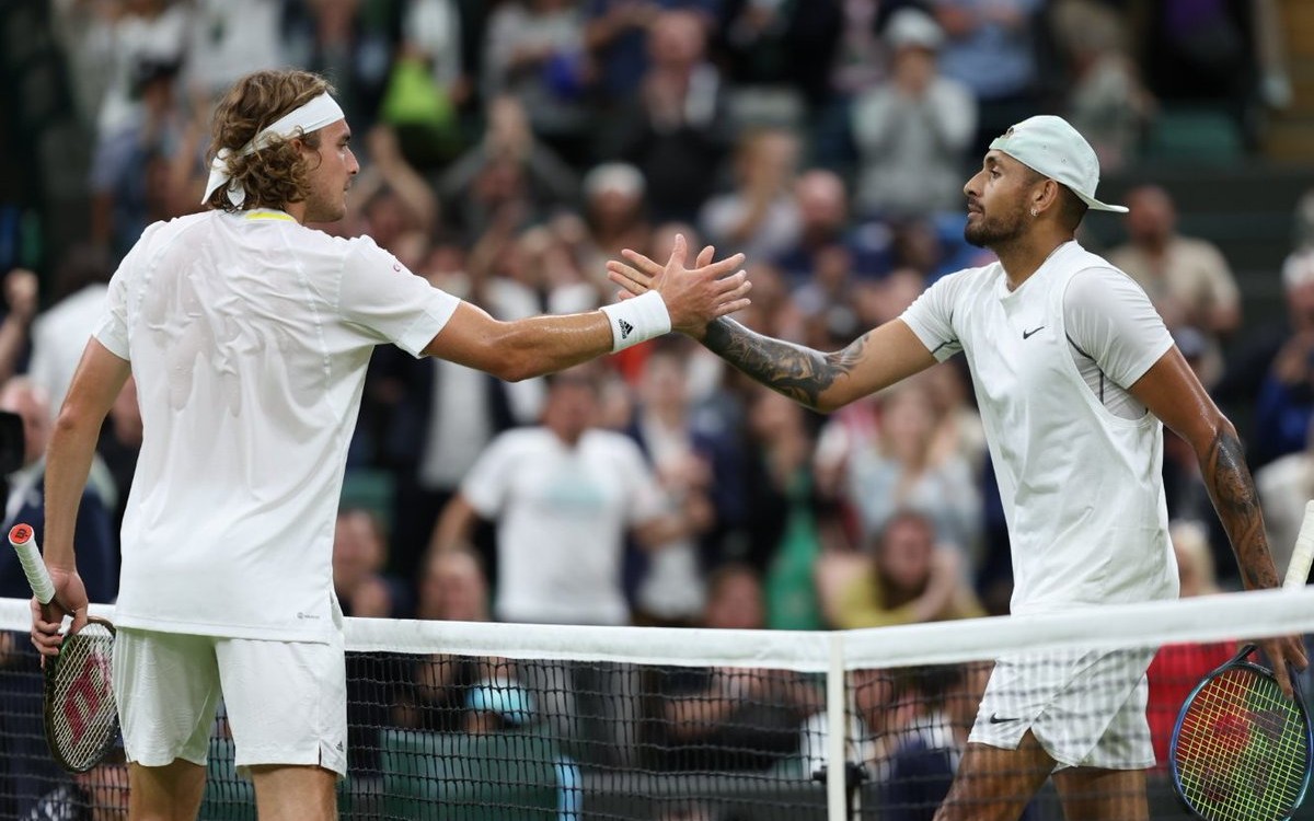 Wimbledon: “(Nick Kyrgios) Es matón con un lado malvado”: Stefanos Tsitsipas | Video