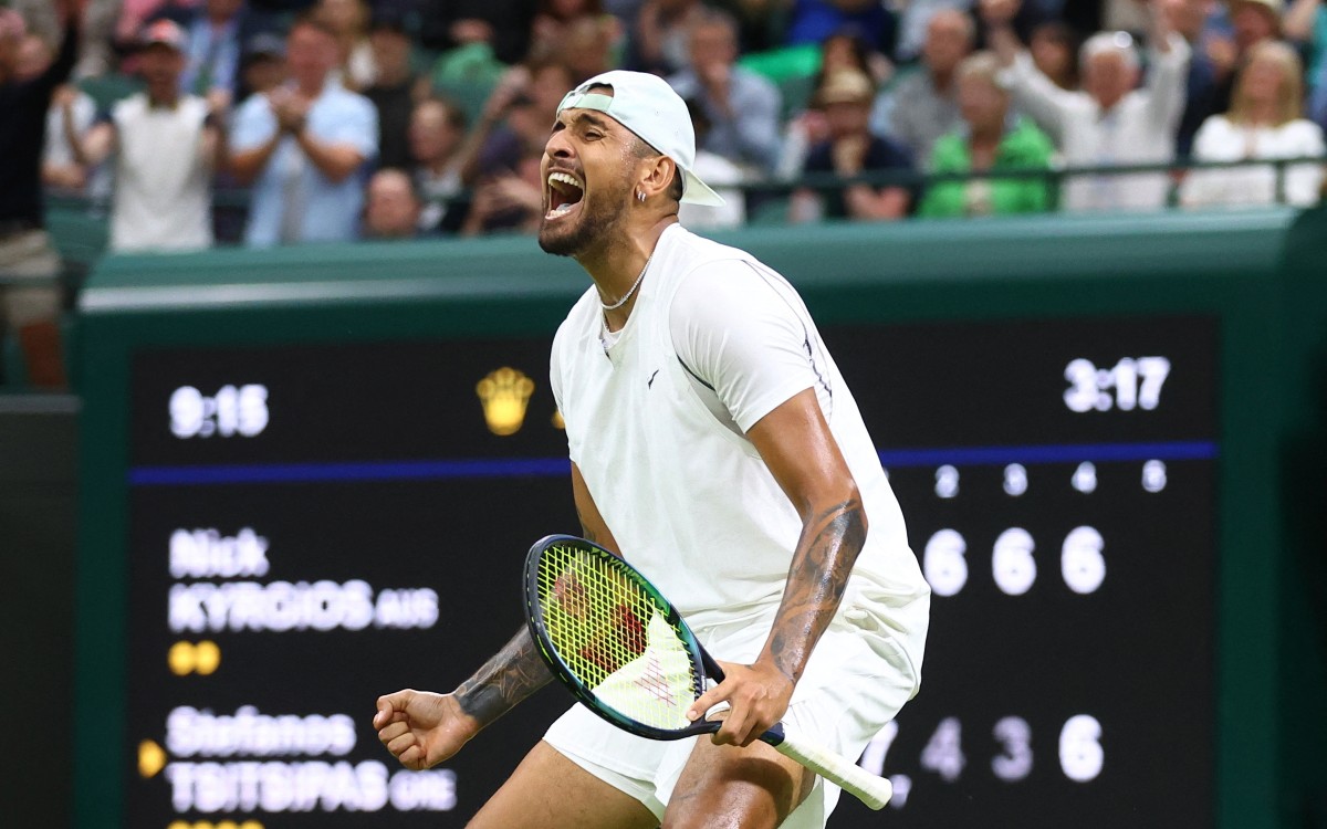 Wimbledon: Regresa Kyrgios el dardo envenenado a Tsitsipas | Video