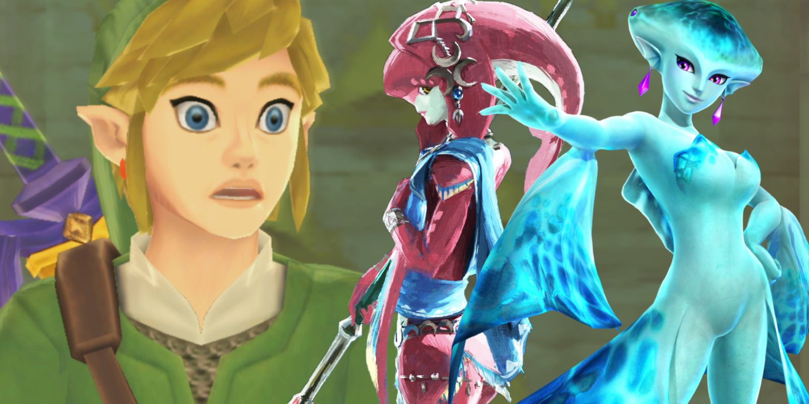 Zelda: Por qué las princesas Zora siempre están enamoradas de Link