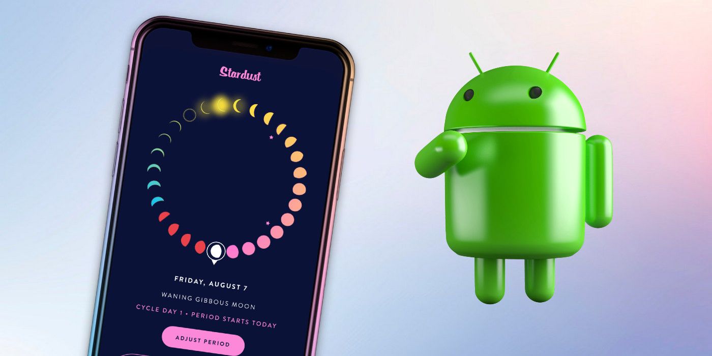 ¿Está la aplicación Stardust Period Tracker en Android?