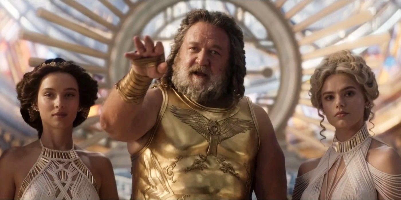 ¿Por qué Russell Crowe filmó todas sus escenas de Thor: Love & Thunder dos veces?