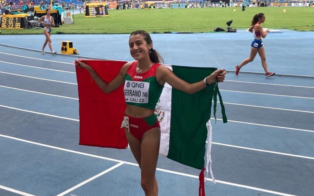 ¡Orgullo mexicano! Karla Ximena Serrano consigue el oro en el Campeonato Mundial de Atletismo Sub 20 | Video