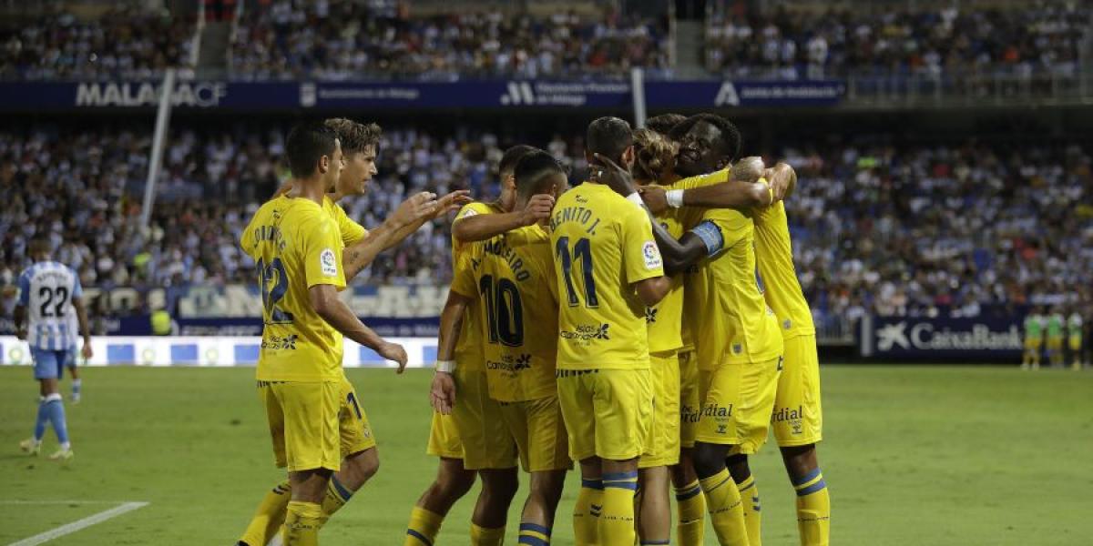 0-4: Las Palmas alarga la Feria de Málaga a base de goles