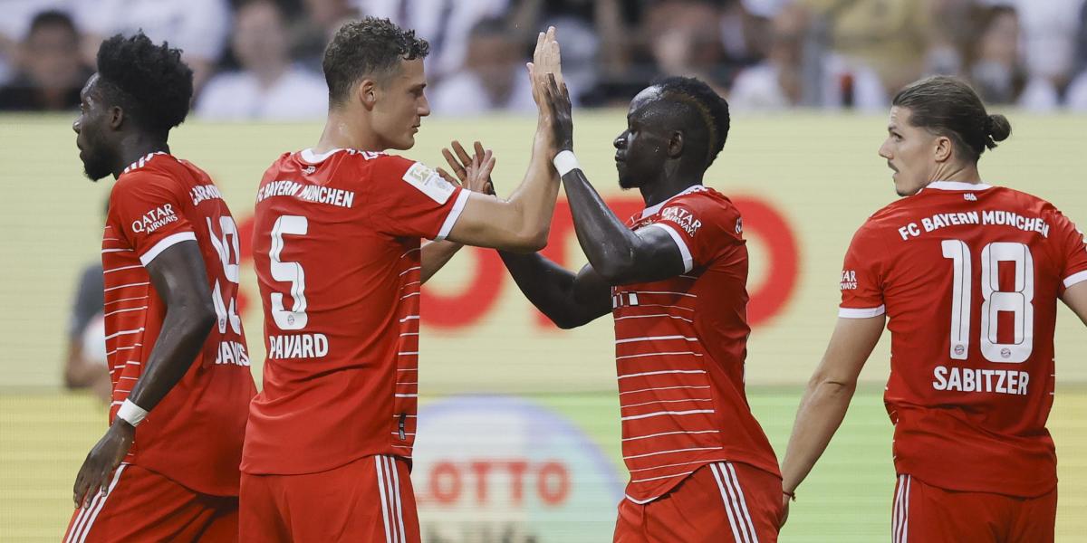 1-6: El Bayern post Lewandowski arranca goleando al Eintracht, rival del Real Madrid