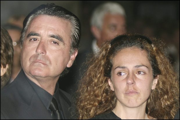 Ortega Cano y Rocío Carrasco en el funeral de Rocío Jurado / Gtres