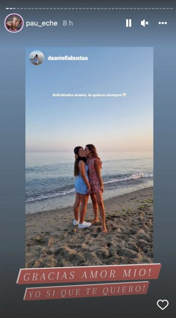 Paula Echevarría y su hija Daniella / Instagram