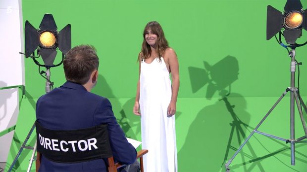 Anna Allen con Frank Blanco en 'Ya es verano' / Telecinco